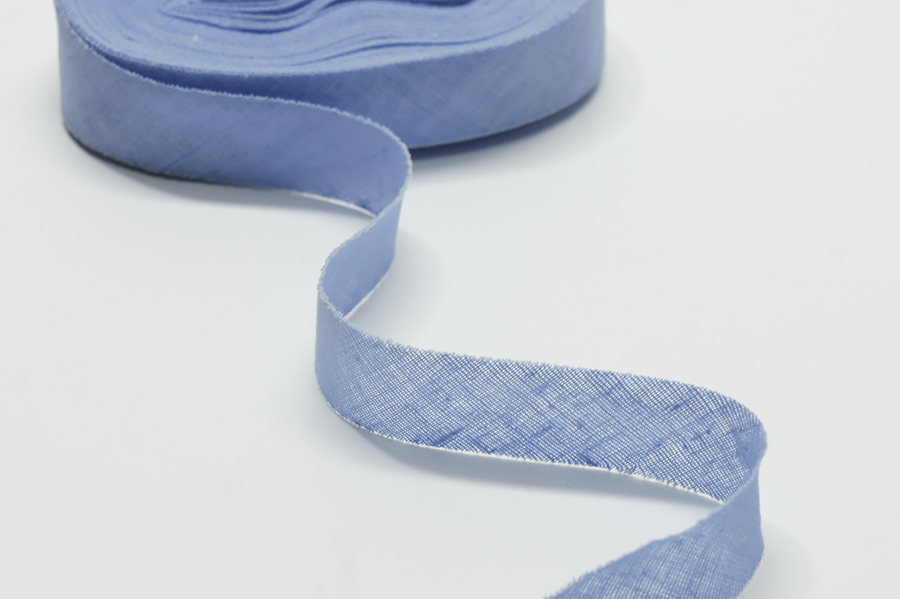 Бейка 18 мм матова, непідвернута волошковий світлий