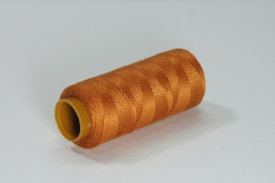 Нитки швейні №28/2 Barva поліестер 100% оранжевий рудий 200 м 6080