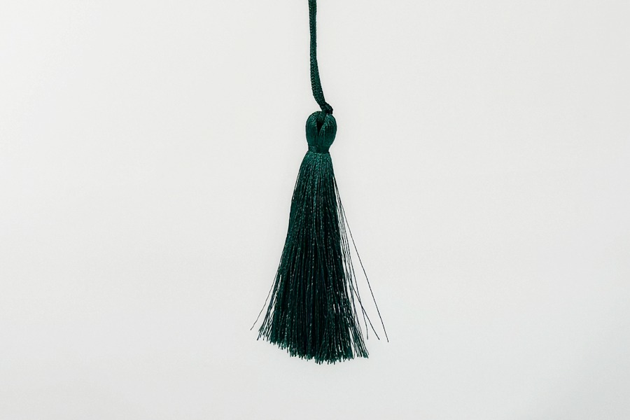 Китиці декоративні 70 мм Royal Smart кутаси зелений темний