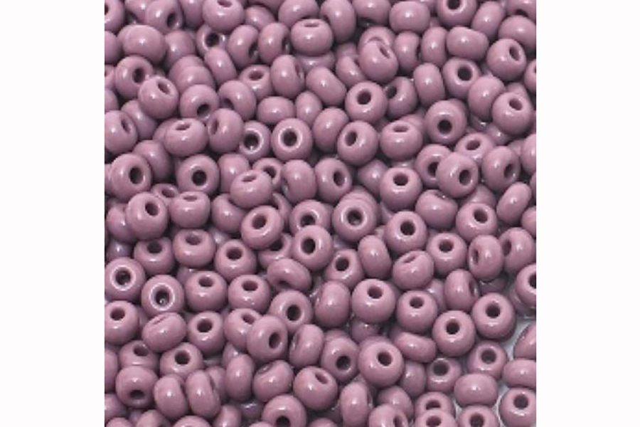 Бісер Preciosa 23020 №10 непрозорий натуральний фрезовий сірий 2,3 мм