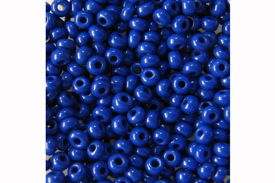 Бісер Preciosa 33060 №10 непрозорий натуральний фіолетовий синій 2,3 мм