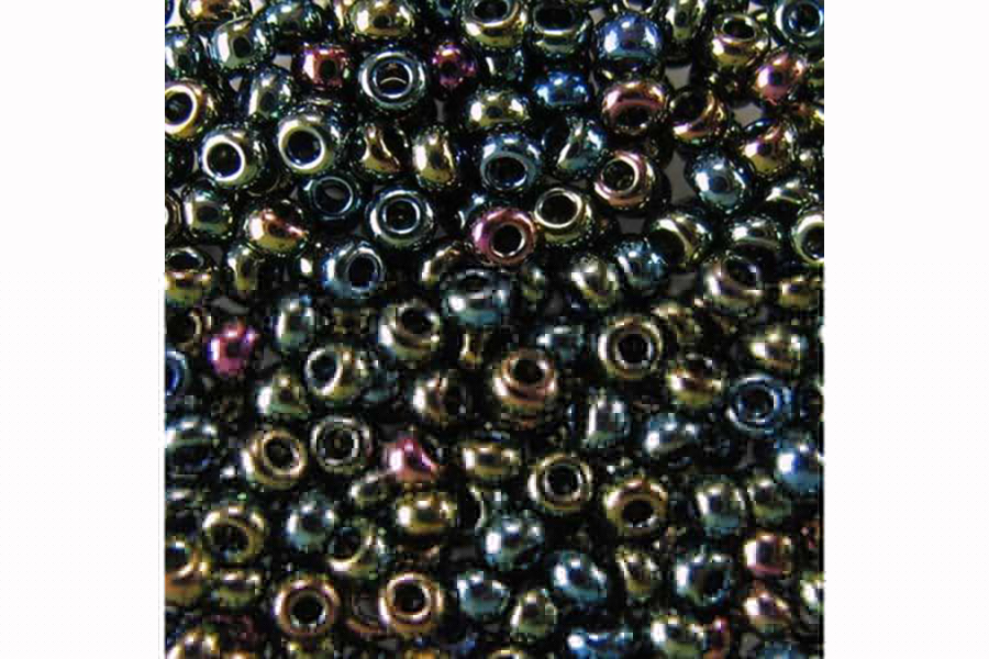 Бісер Preciosa 59155 №10 непрозорий ірис райдуга 2,3 мм