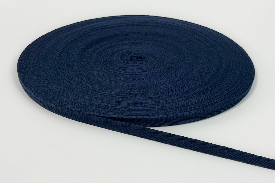 Стрічка кіперна 10 мм синій темний Oct-67
