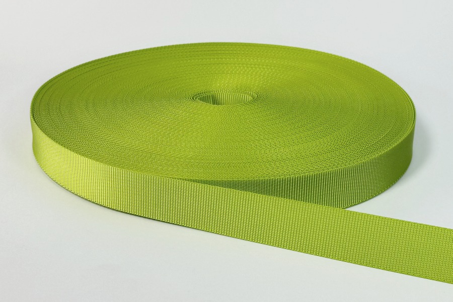 Стрічка 25 мм салатовий яскравий