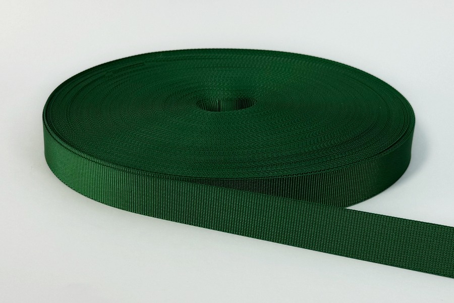 Стрічка 25 мм зелений