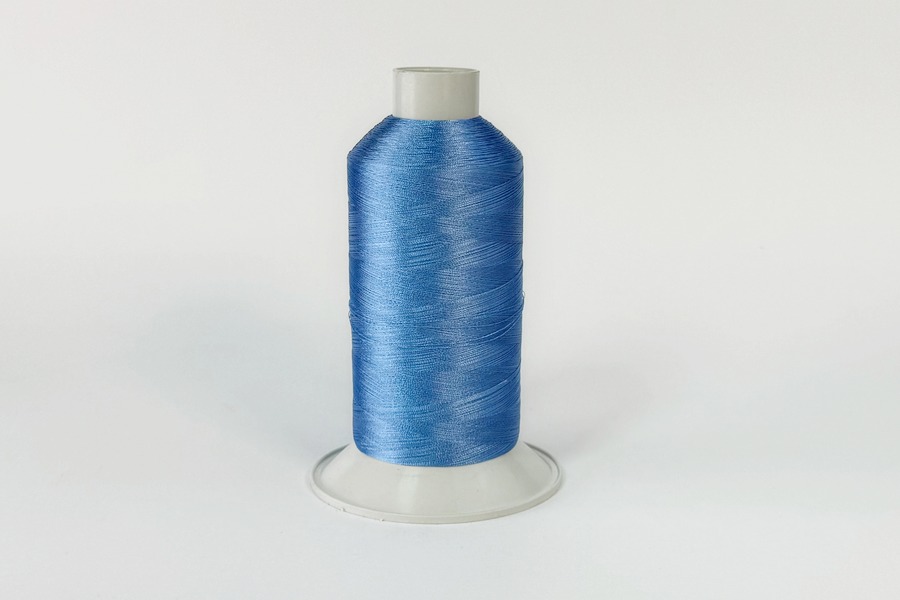 Нитки вишивальні Barva 6150 м поліестер 100% блакитний світлий