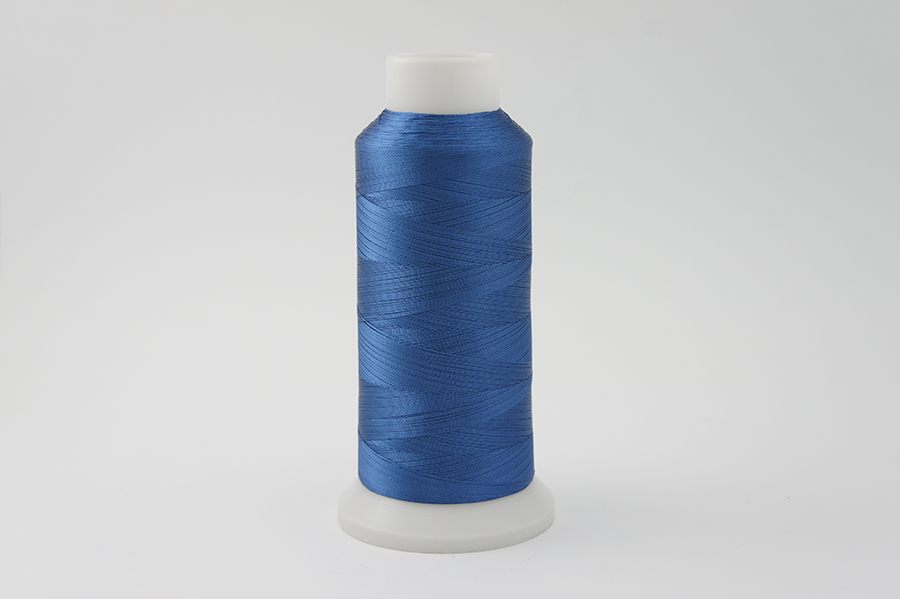 Нитки вишивальні MH 2742 м віскоза 100% блакитний яскравий 5828