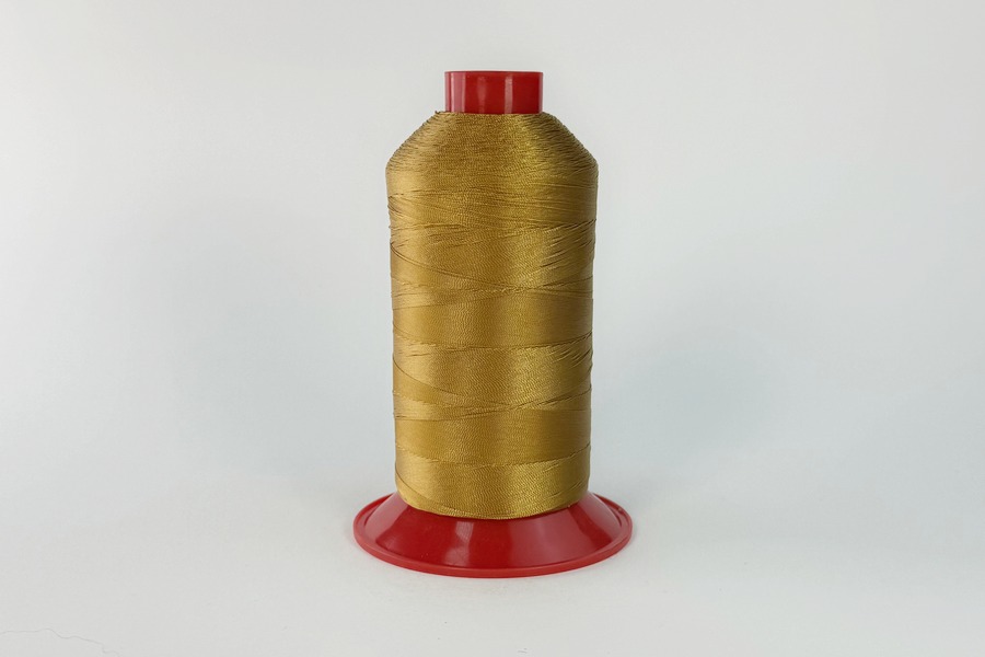 Нитки швейні №40 Barva високоміцні поліестер 100% золотистий 2850 м 7004