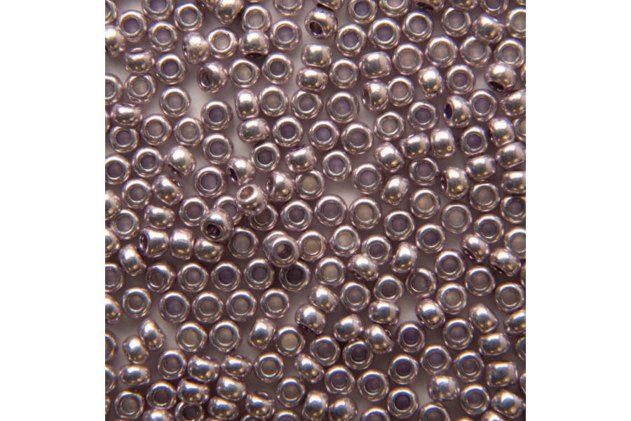 Бісер Preciosa 18123 №10 непрозорий сольгель фрезовий світлий 2,3 мм