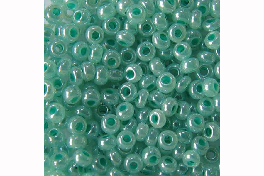 Бісер Preciosa 37358 №10 алебастр фарбована серединка полиновий світлий 2,3 мм