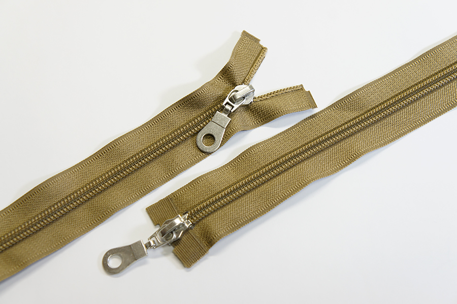 Блискавка MH Тип 5, 2 замка хакі світлий 90 см