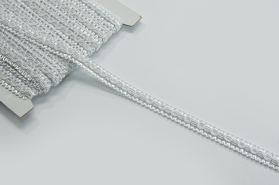 Тасьма сутаж 13 мм MH білий 6150-0009-8001-МН