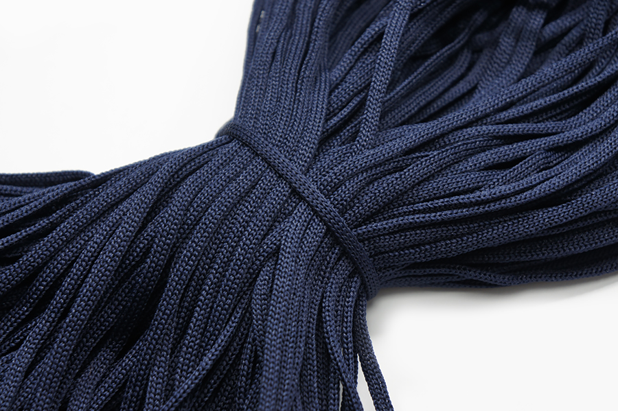 Шнур 5.0 мм для взуття 1-39 синій темний