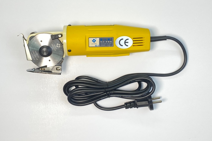 Ніж розкрійний дисковий (лезо 70 мм) всі види тканини