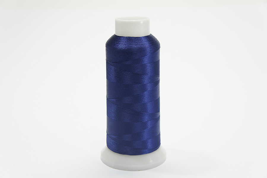 Нитки вишивальні MH 2742 м віскоза 100% синій темний 5820-120-2742-МН