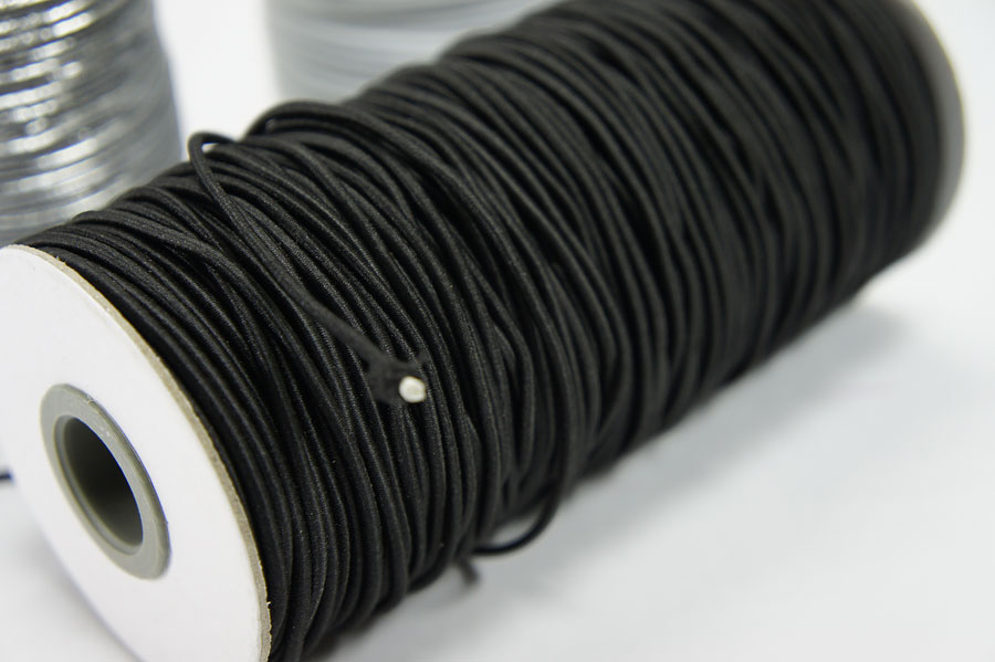 Шнур еластичний 2 мм MH чорний