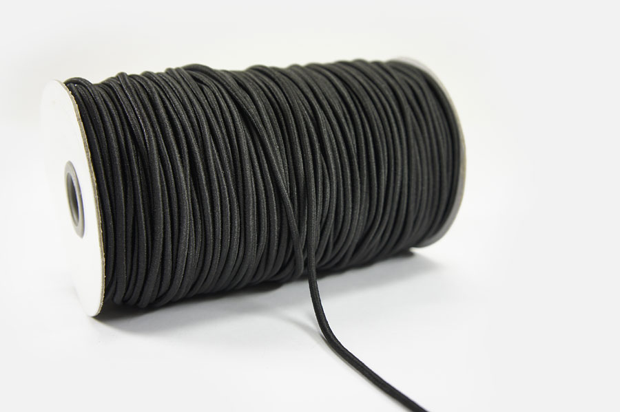 Шнур еластичний 3 мм MH чорний