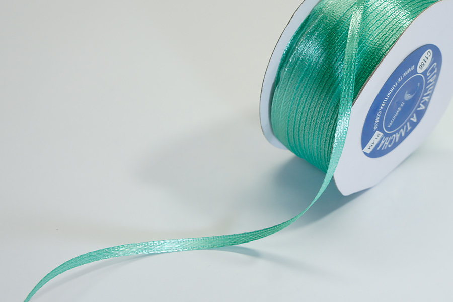 Стрічка на катушці 3 мм MH м'ятний