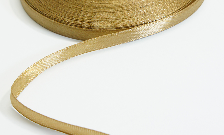 Стрічка 6 мм MH бежевий