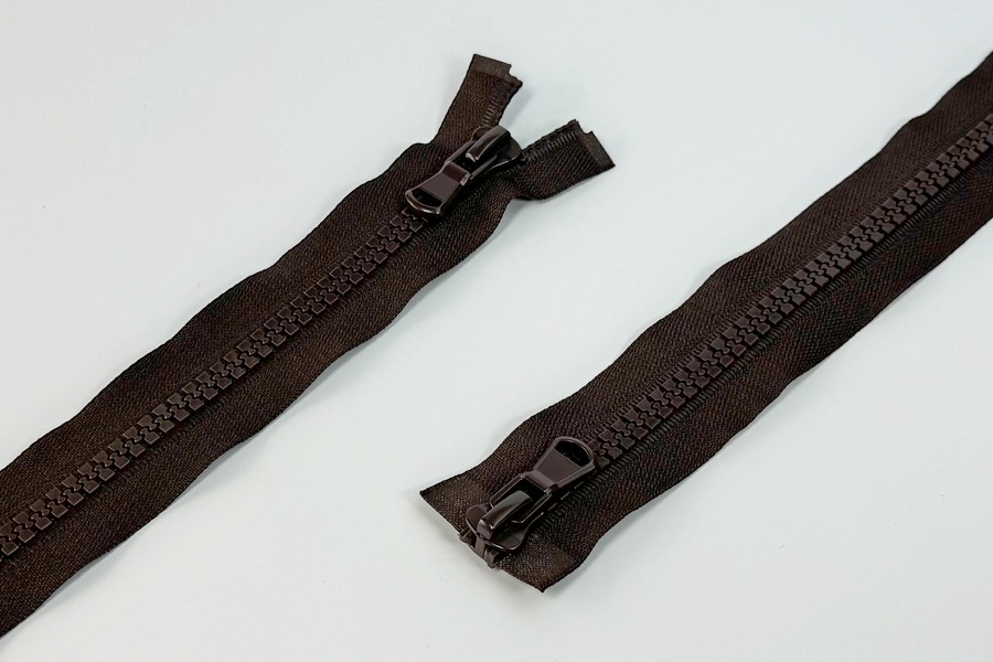 Блискавка MH Тип 10 шоколадний 90 см