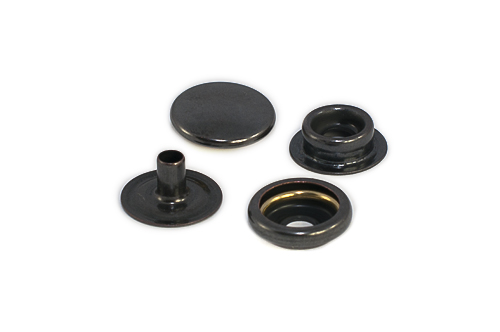 Кнопка 15 мм CC/15 Castiglioni пробивна чорний