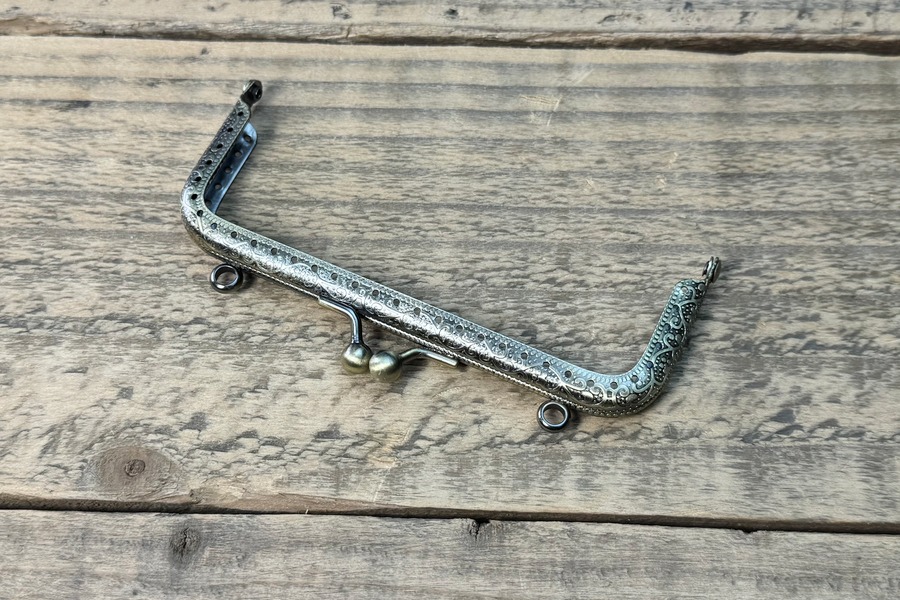 Фермуар 125х50 мм стара латунь