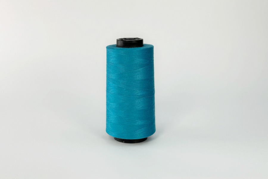 Нитки швейні №40/2 Barva штапельні поліестер 100% блакитний яскравий 5000 м 2015