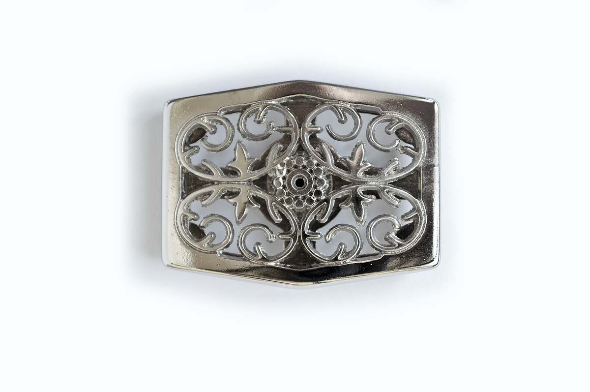 Кнопка 45 мм Mertbutton декоративна нікель