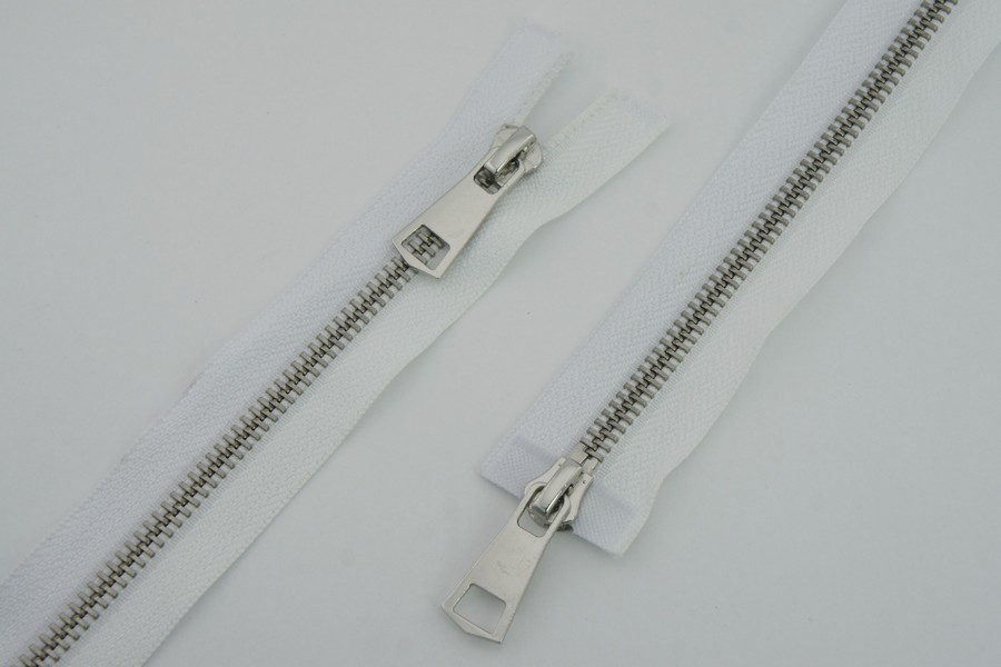 Блискавка MH Тип 5, 2 замка білий 100 см 5MTO-100-501-nik