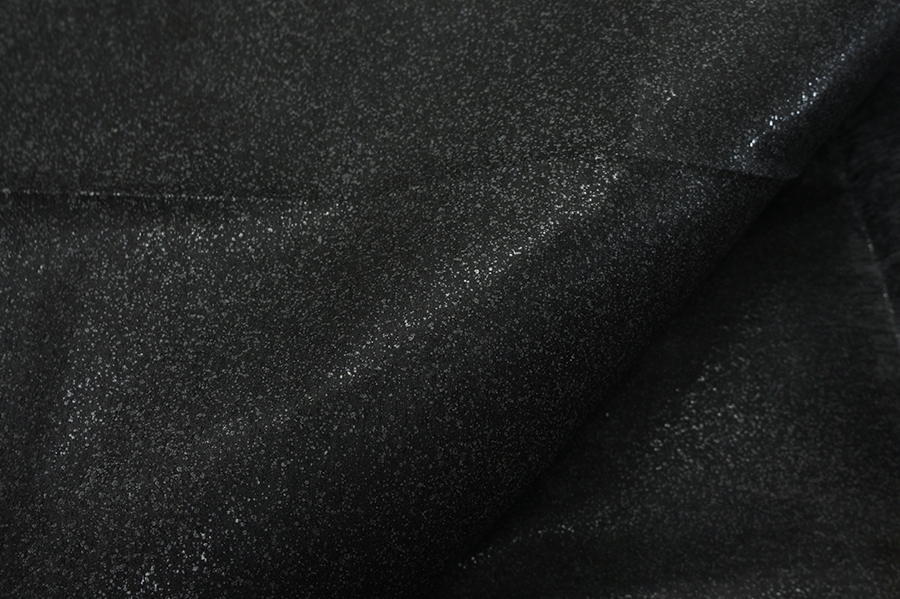 Флізелін клейовий для вишивання (40+10 г) MH чорний 90 см