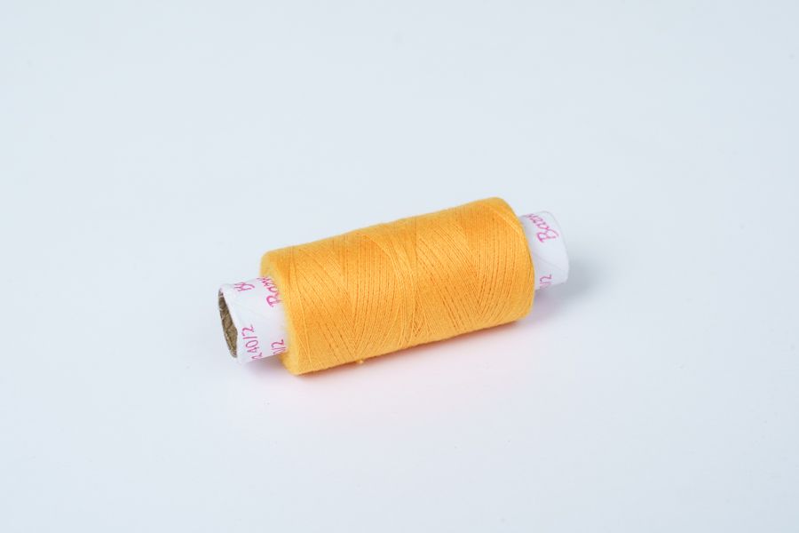 Нитки швейні №40/2 Barva поліестер 100% оранжевий жовтий 250 м 3022