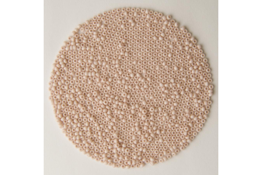 Бісер Preciosa 03212 №10 крейда кольоровий рожевий кремовий 2,3 мм