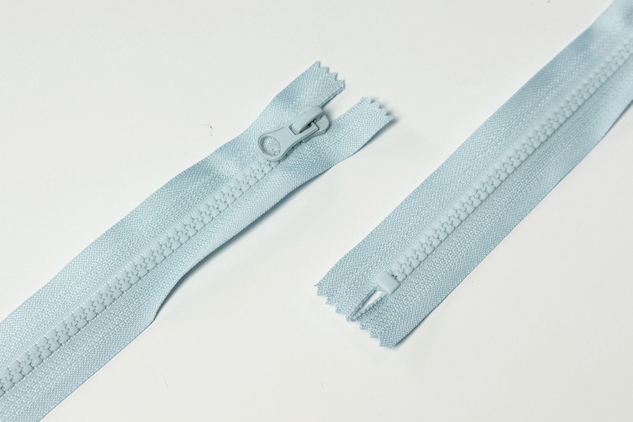 Блискавка MH Тип 5, нероз'ємні блакитний світлий 18 см