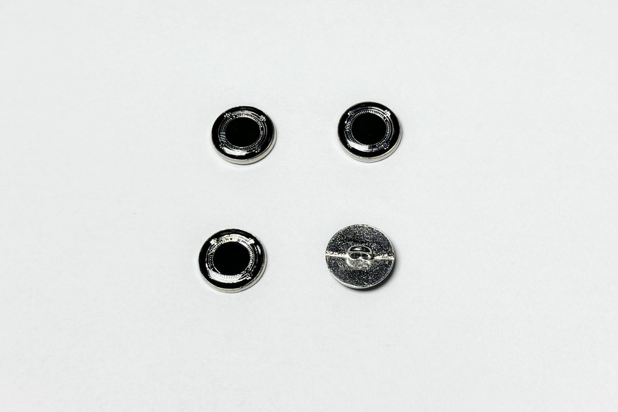 Гудзик на ніжці 15 мм Mertbutton нікель