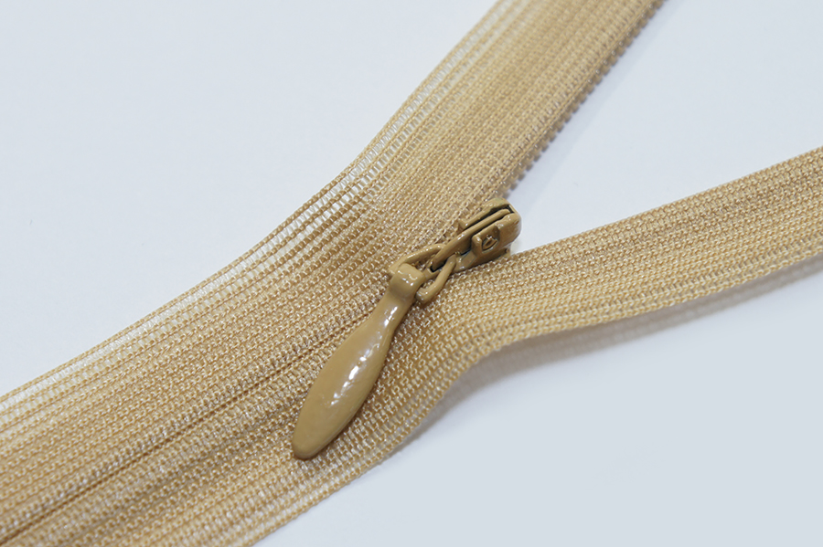 Блискавка MH бежевий золотистий 50 см 0ICE-050-0013-0189