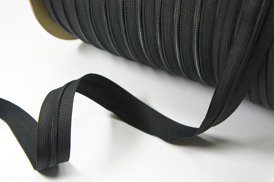 Блискавка рулонна MH Тип 8, вита чорний