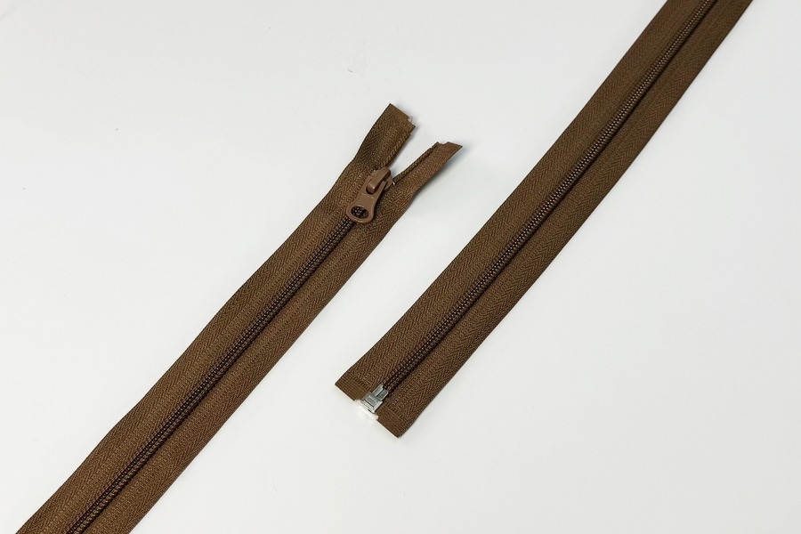 Блискавка MH Тип 5, 1 замок коричневий 40 см