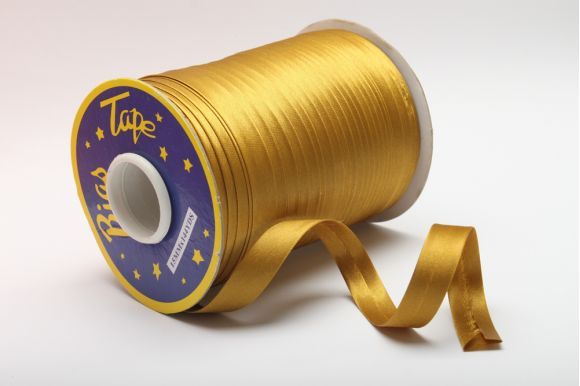 Бейка 16 мм MH сатинова (атласна), підвернута койот