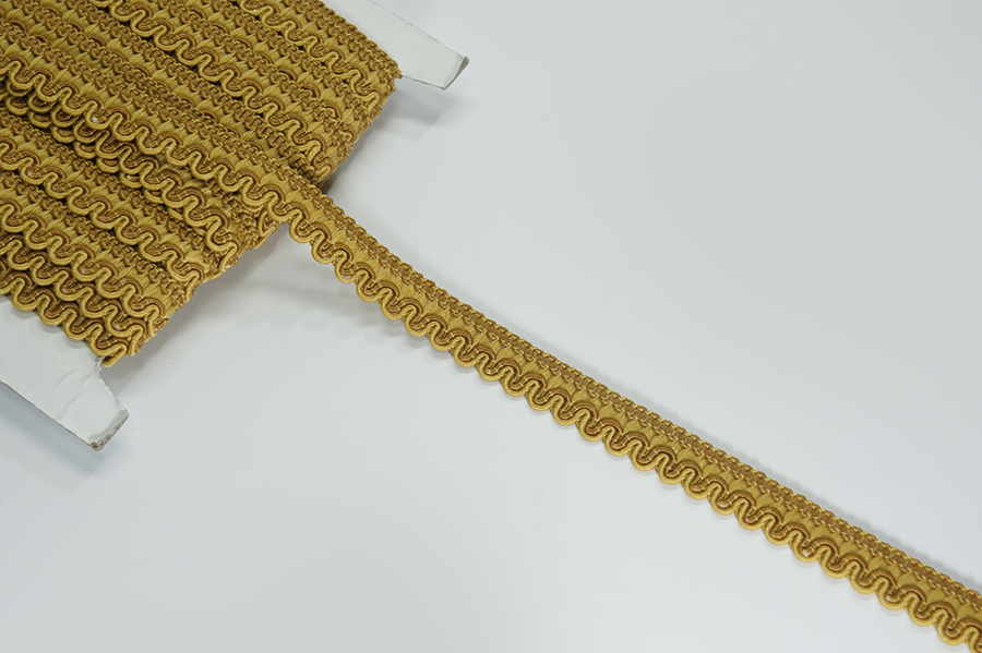 Тасьма сутаж 13 мм MH золотистий