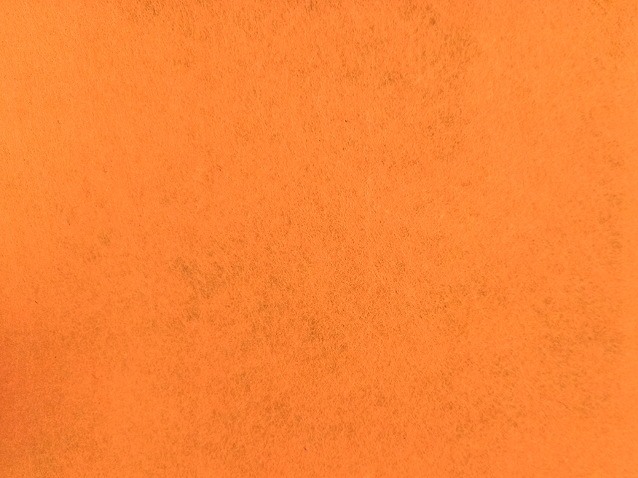 Фетр 1 мм 250х300 мм оранжевий