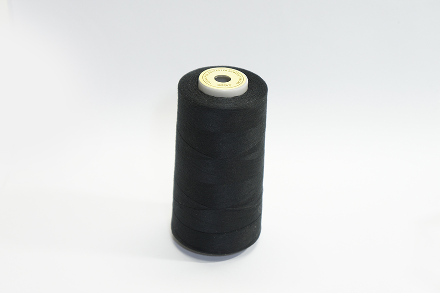 Нитки вишивальні MH 5000 м вишивальна нижня поліестер 100% чорний