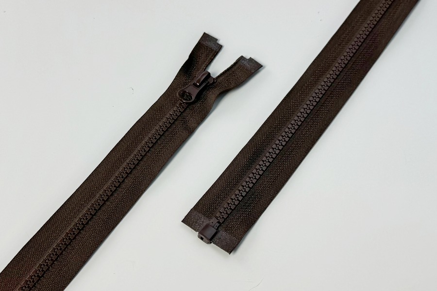 Блискавка MH Тип 5, 1 замок коричневий темний 70 см