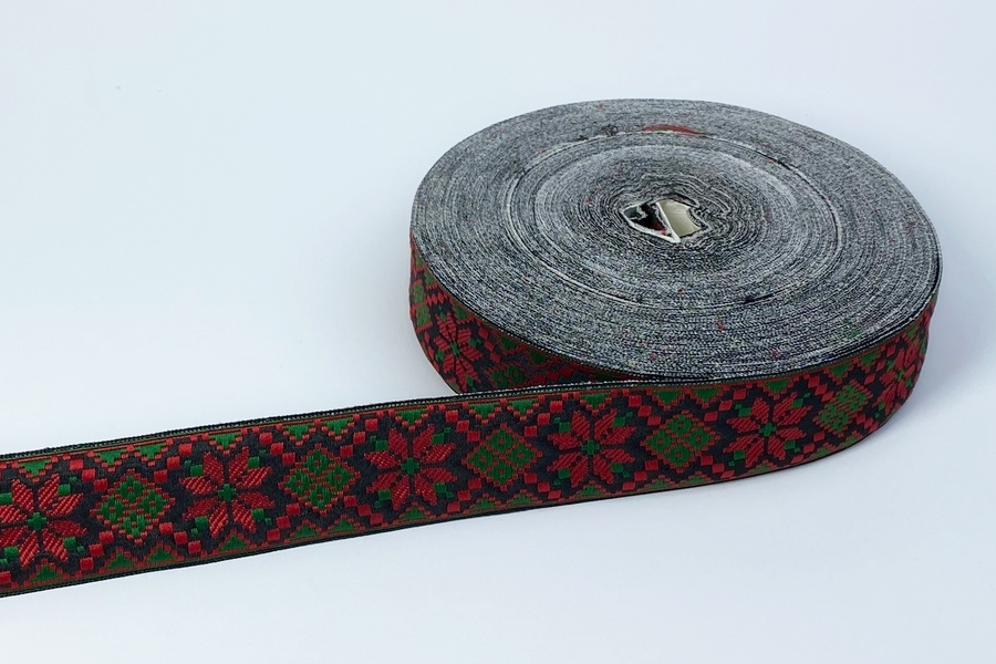 Тасьма 32 мм червоний 2В151-81-0812/0677