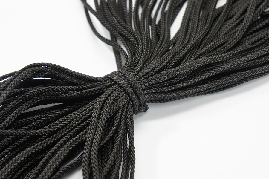 Шнур 5.0 мм для взуття 2330 чорний