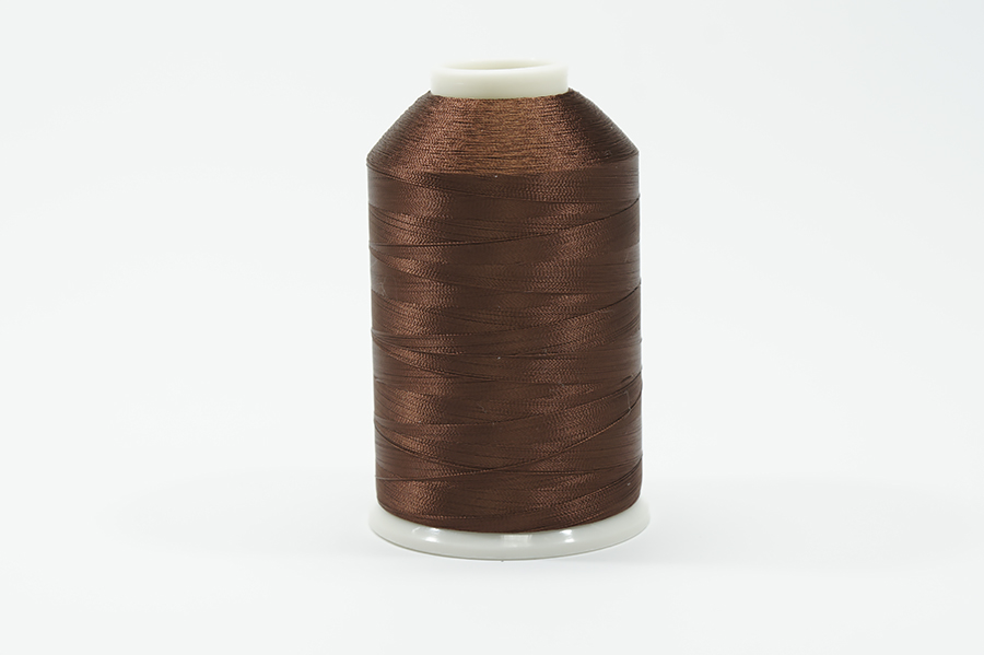 Нитки вишивальні Royal 5000 м віскоза 100% коричневий темний С728