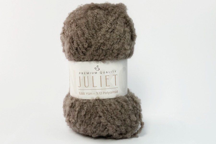 Пряжа NAKO Juliet вовна 88%, поліамід 12% бежевий рожевий 95м(100гр)