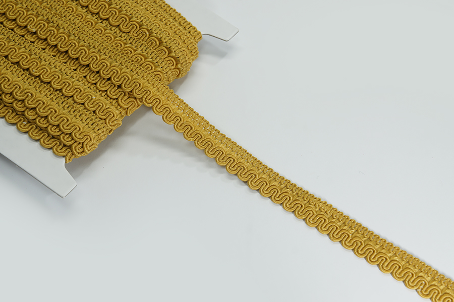 Тасьма сутаж 13 мм MH золотистий темний