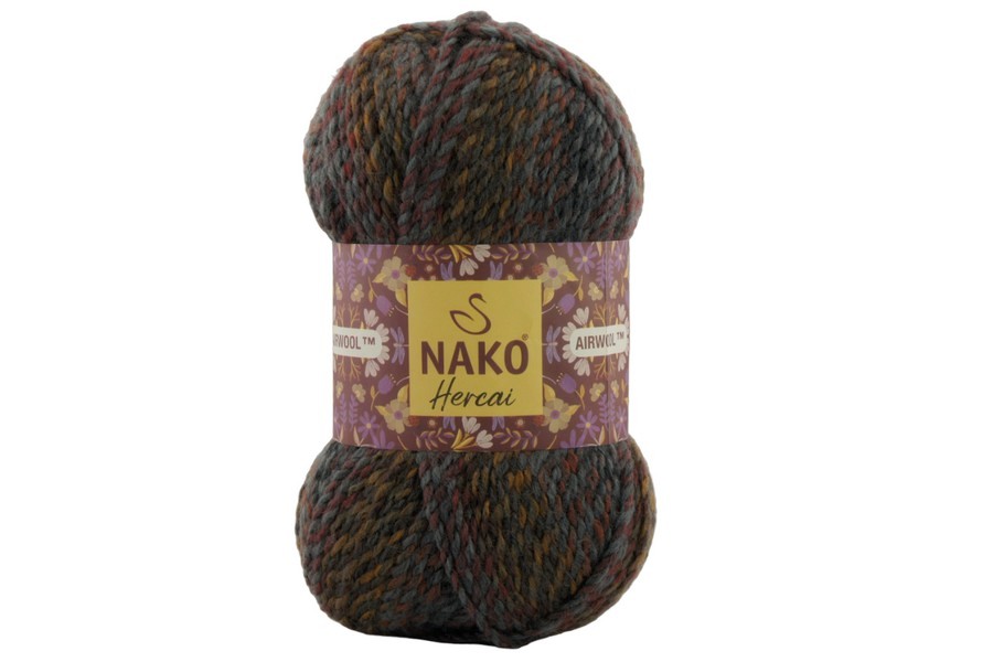 Пряжа NAKO Hercai акрил 100% різнокольоровий 156м(100гр) 449031-28049