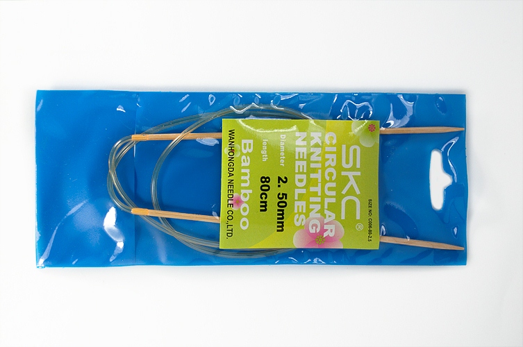 Спиці №2.5 SKC кругові бамбук 2.5мм / 80см