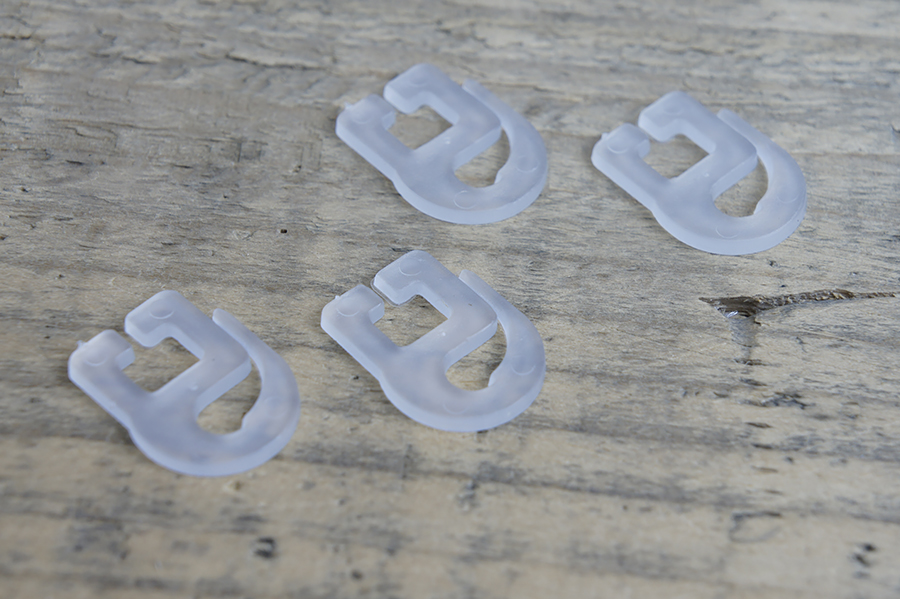 Гачок для карниза прозорий 4000-12-50